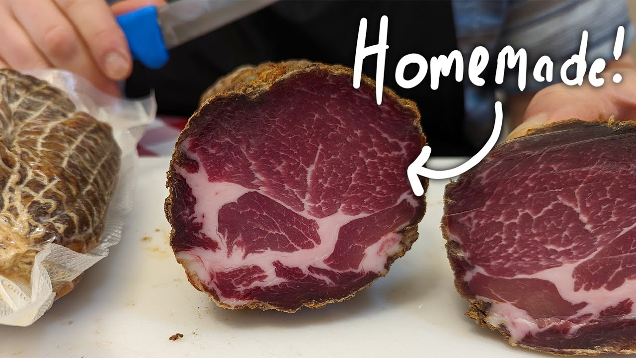 Making Capicola (Capicole) from Scratch old fashioned traditional Italian way, family recipe