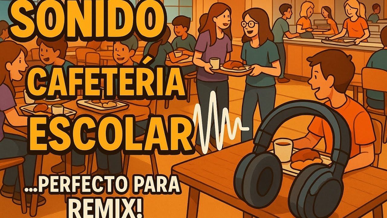 Sonido Cafeteria Colegio / Sound School Cafeteria