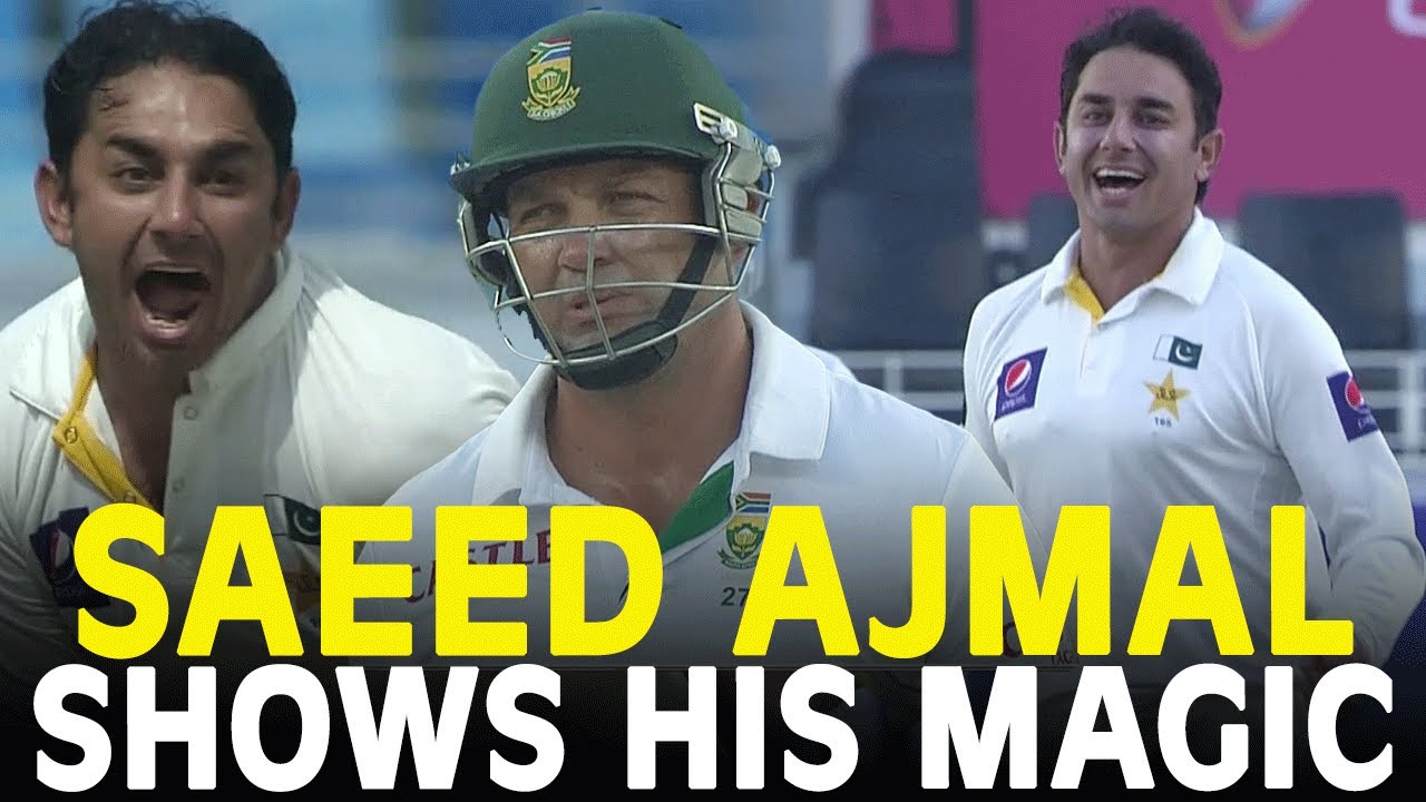 Saeed Ajmal Shows His Magic With the Bowl vs Proteas | Takes 6 Wicket Haul Back in 2013 |PCB | M8B2A