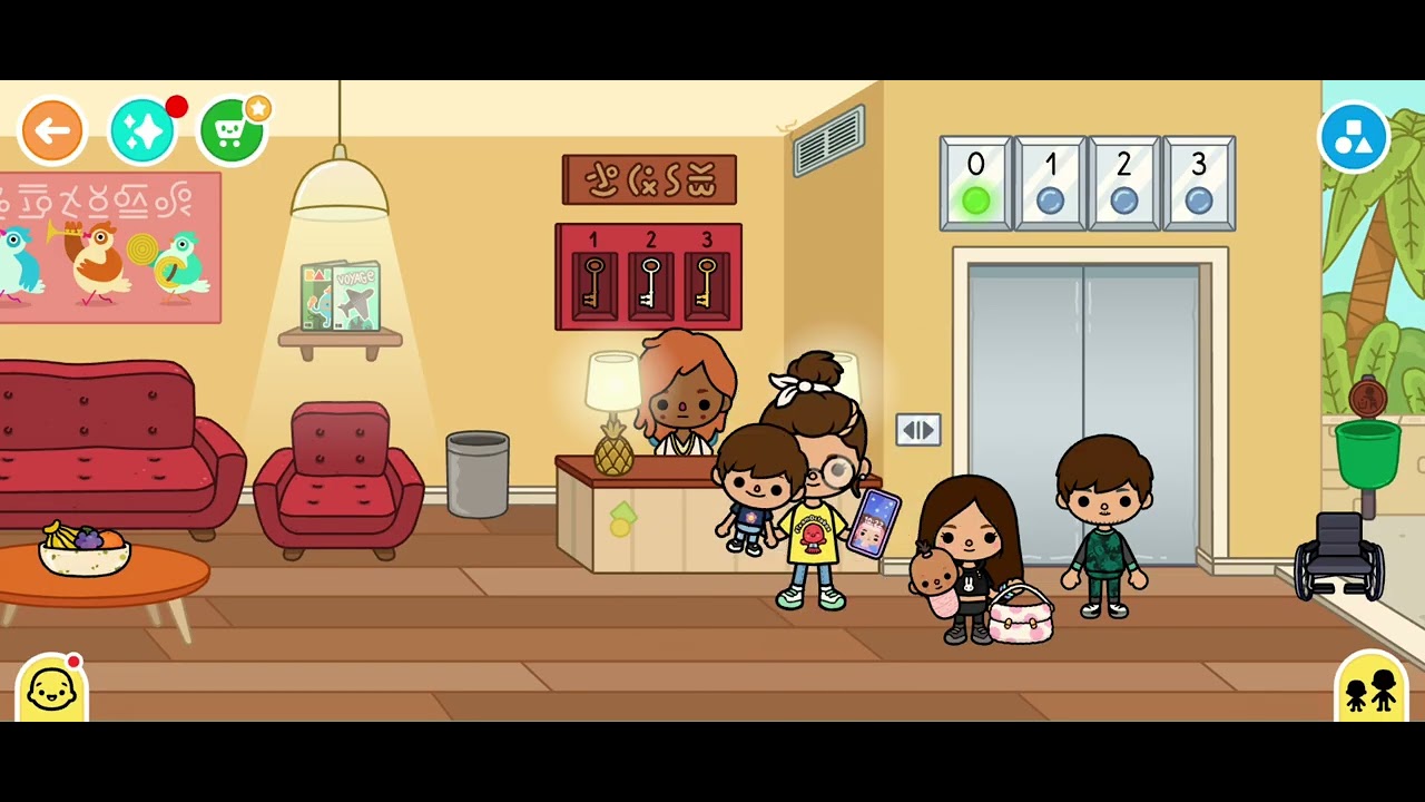 A nyaralás első napja #tocaboca #tocabocalovestory #tocalifeworld 