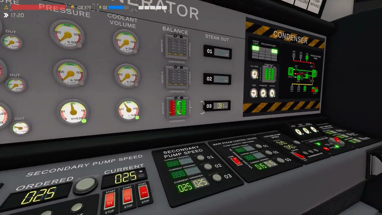 Nucleares steam generator heating bug