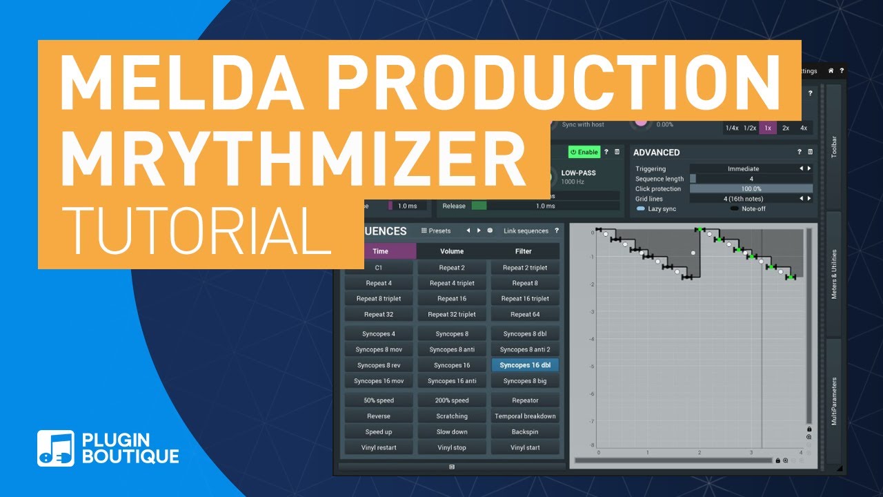 MRythmizer от Melda Production | Учебное пособие по автоматическим и потрясающим барабанным сбивк...