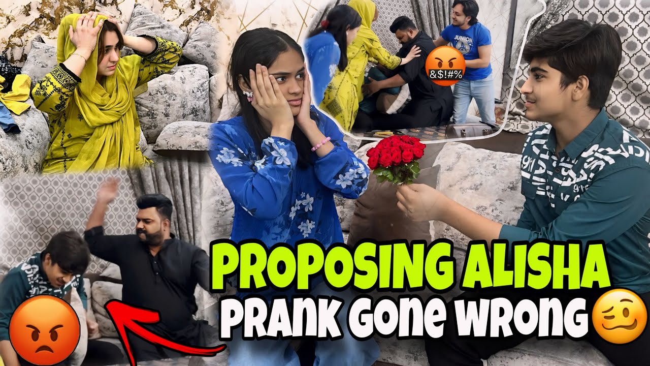 ABUBAKAR PROPOSING PRANK ON ALISHA // GONE EXTREMELY WRONG cousinology