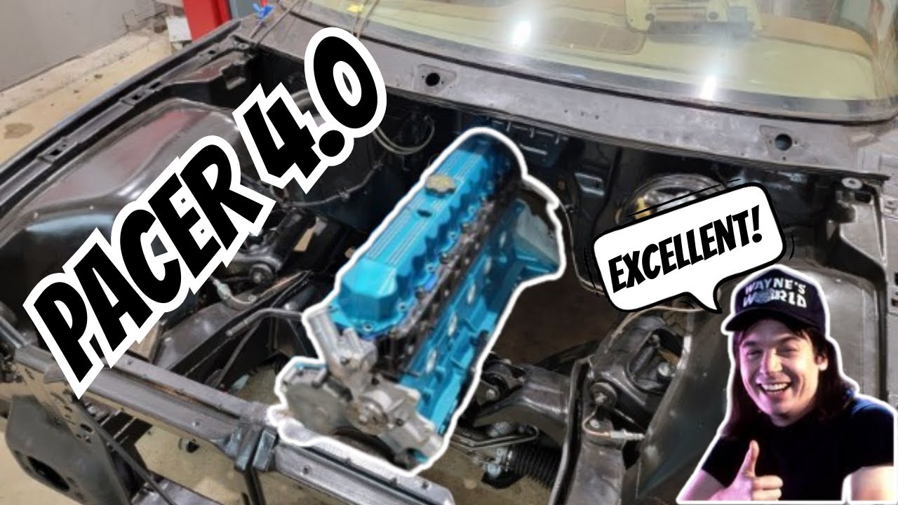 AMC Pacer - Jeep 4.0 & AW4 Transmission Install