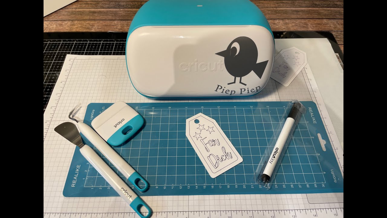 #Cricut Joy einen Geschenkanhänger beschriften und ausschneiden