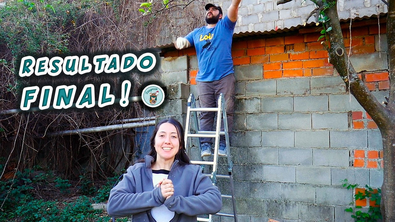 RESULTADO FINAL del VIEJO TEJADO de la NUEVA FINCA! 🏠☔