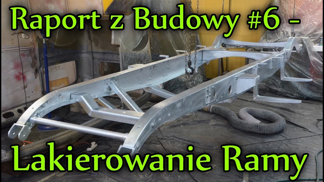 Lakierowanie Ramy || RAPORT Z BUDOWY #6 [CWS T-1]