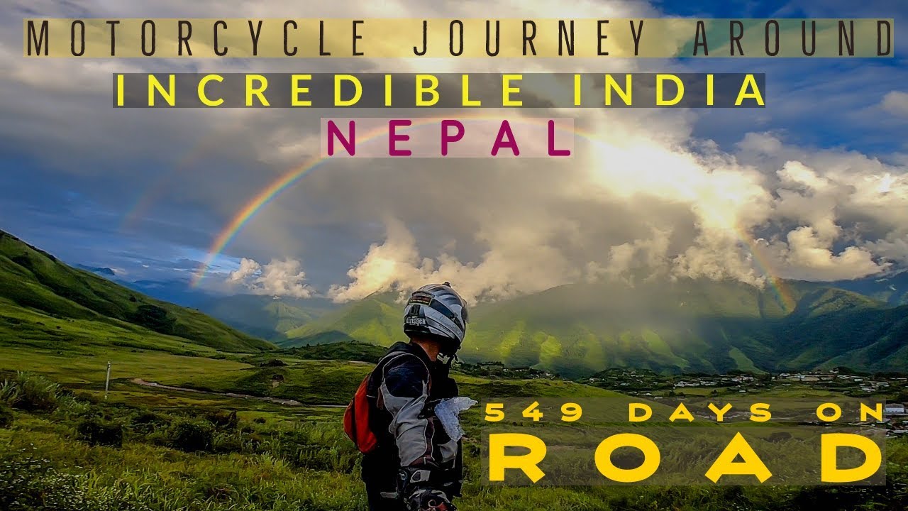 Motorcycle Ride for 1.5 Years and 57,800+km across India Nepal | Bikepacktraveller | vlog 1