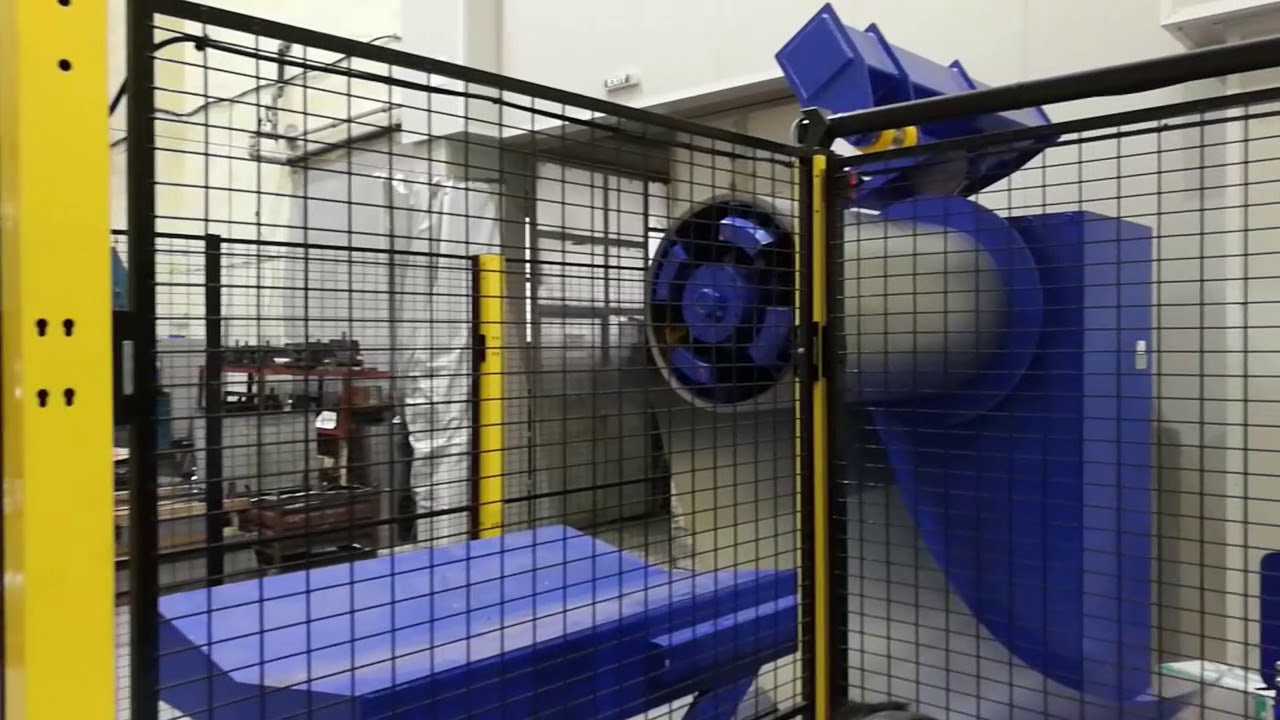 Simmech linia technologiczna do obr&oacute;bki  blachy, gilotyna, rozwijak, otworowanie simmech.com.pl