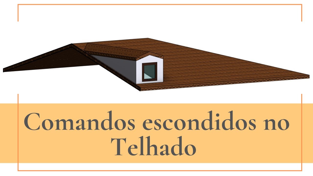 Comandos Escondidos para Telhado no Revit  - Dica de Revit 110