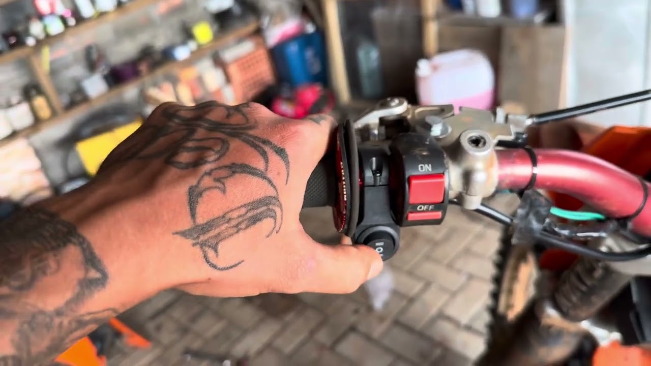 BOTEI O BOTÃO DE PIPOCO NA CRF 230🔥