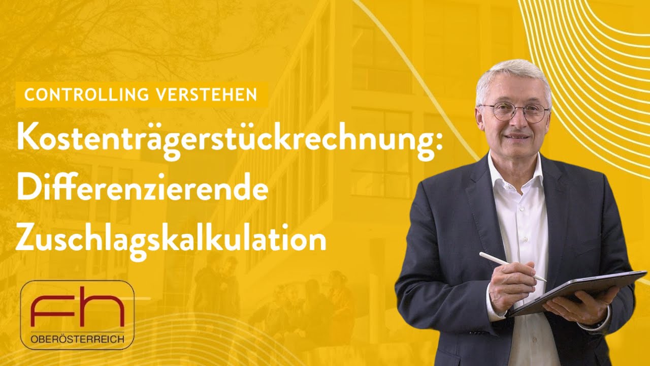 Kostenträgerstückrechnung: Differenzierende Zuschlagskalkulation