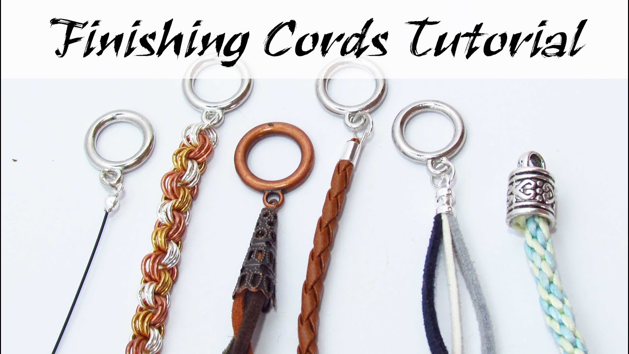 Getting Started With Polymer Clay: Finishing Cords Tutorial