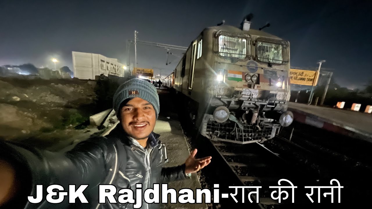 Overnight Travel in India’s Shortest Rajdhani Express | JAMMU to DELHI