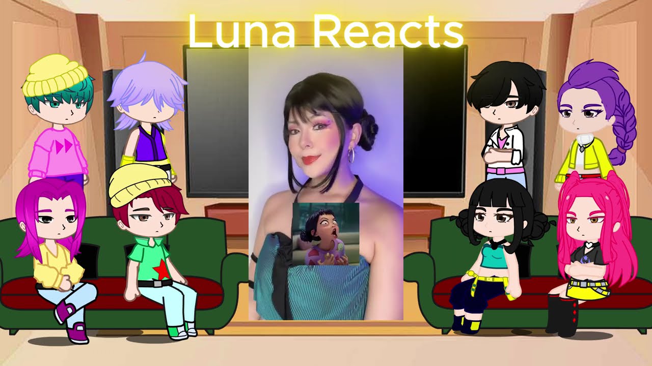 K-Pop Demon Hunters React To Themeselves / Memes / TikToks / Saja Boys / Huntrix / Gacha React