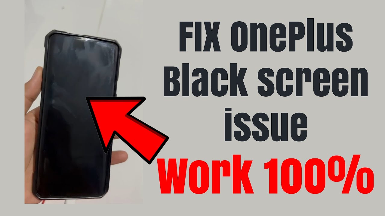 OnePlus Black screen issue, How to FIX OnePlus Black Screen of Death 2023. #OnePlusBlackScreen