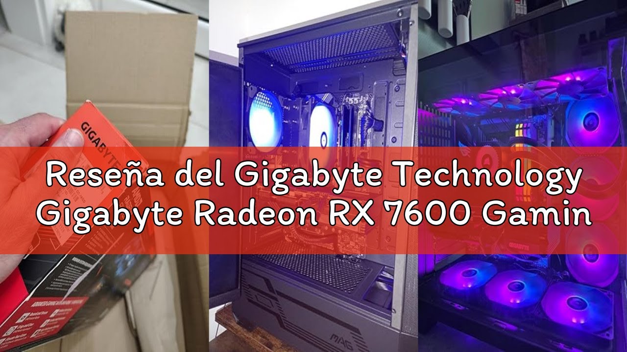 Reseña del Gigabyte Technology Gigabyte Radeon RX 7600 Gaming OC 8G AMD 8 Go GDDR6