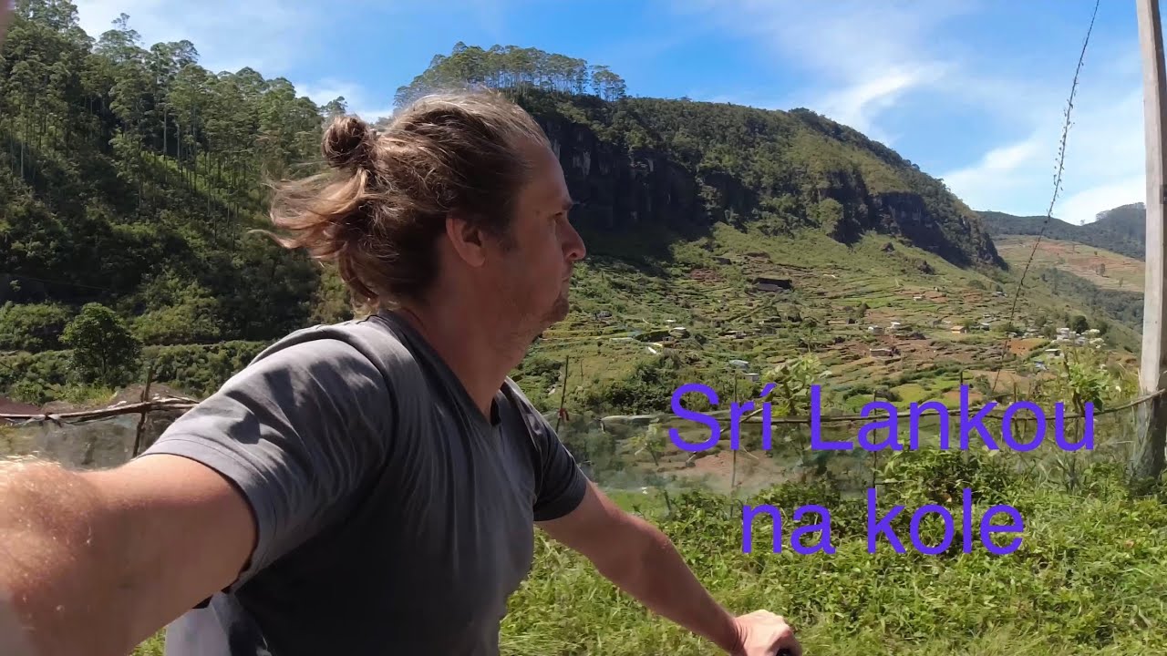 Sr&iacute; Lankou na kole/Cycling in Sr&iacute; Lanka (9.) Travel vlog (4K) Přes čajov&eacute; plant&aacute;že &hellip;