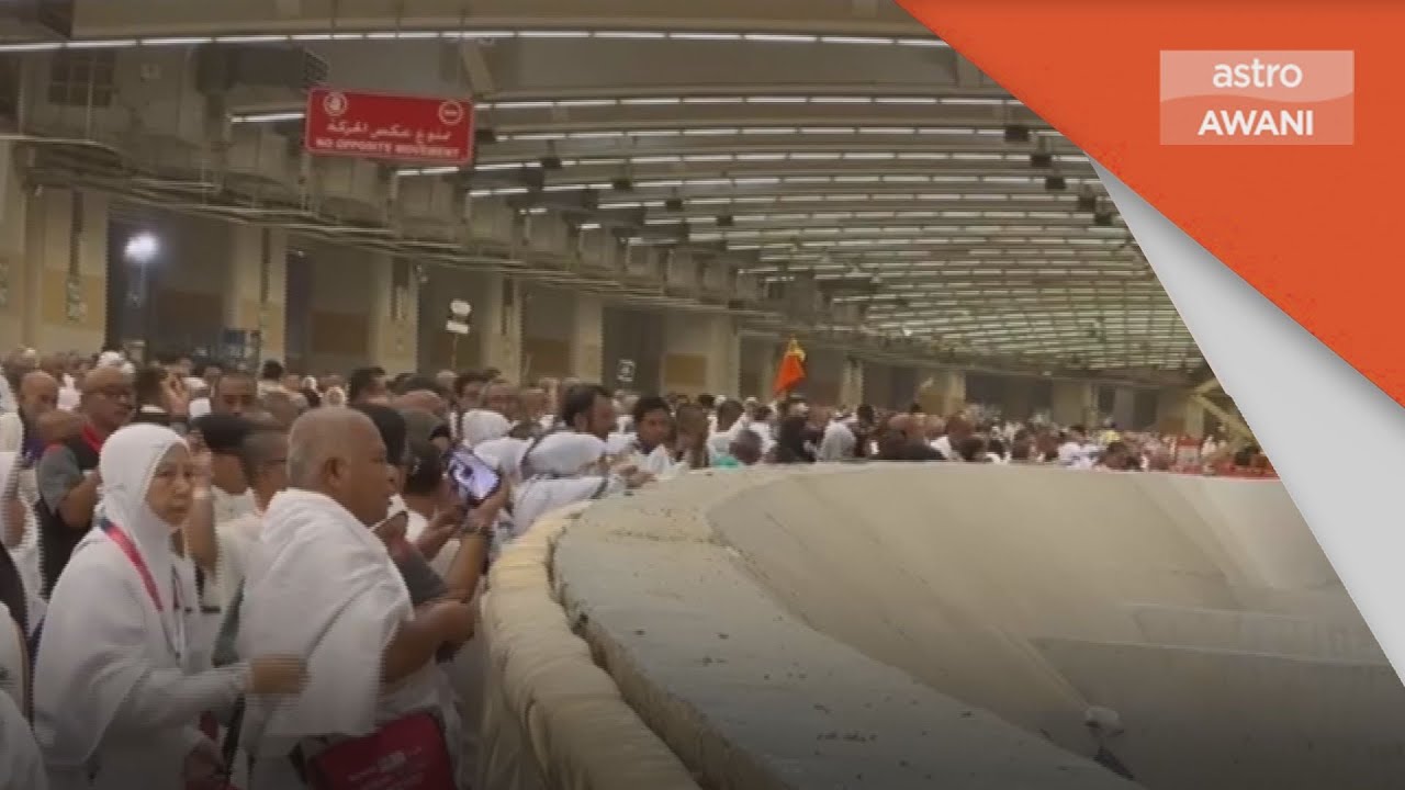 Jemaah haji memasuki fasa melontar