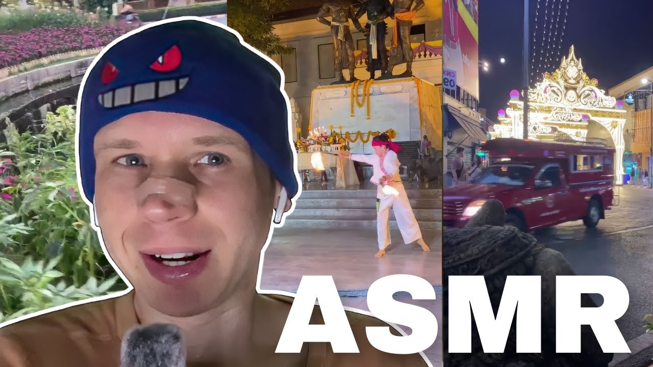 ASMR | rambling about my days in chiang mai