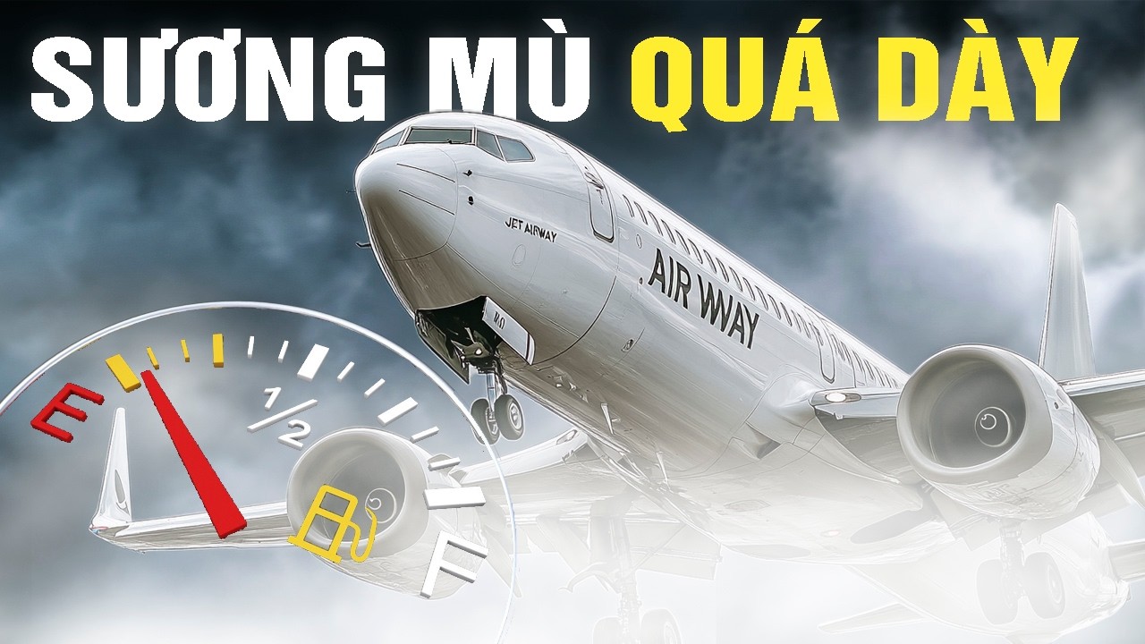 NGHẸT THỞ! Chuyến Bay Hạ Cánh Thất Bại 6 Lần Liên Tiếp Vì Sương Mù Đến Lần Thứ 7 Thì