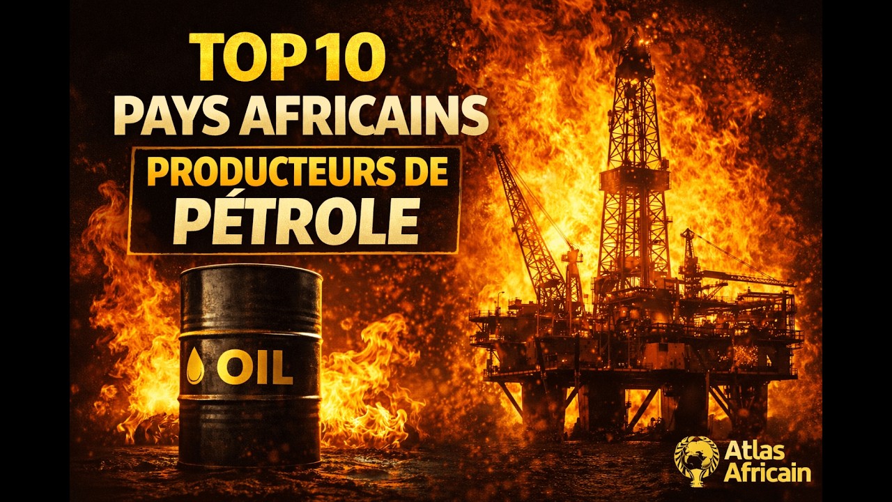 TOP 10 DES PAYS AFRICAINS PRODUCTEURS DE PÉTROLE