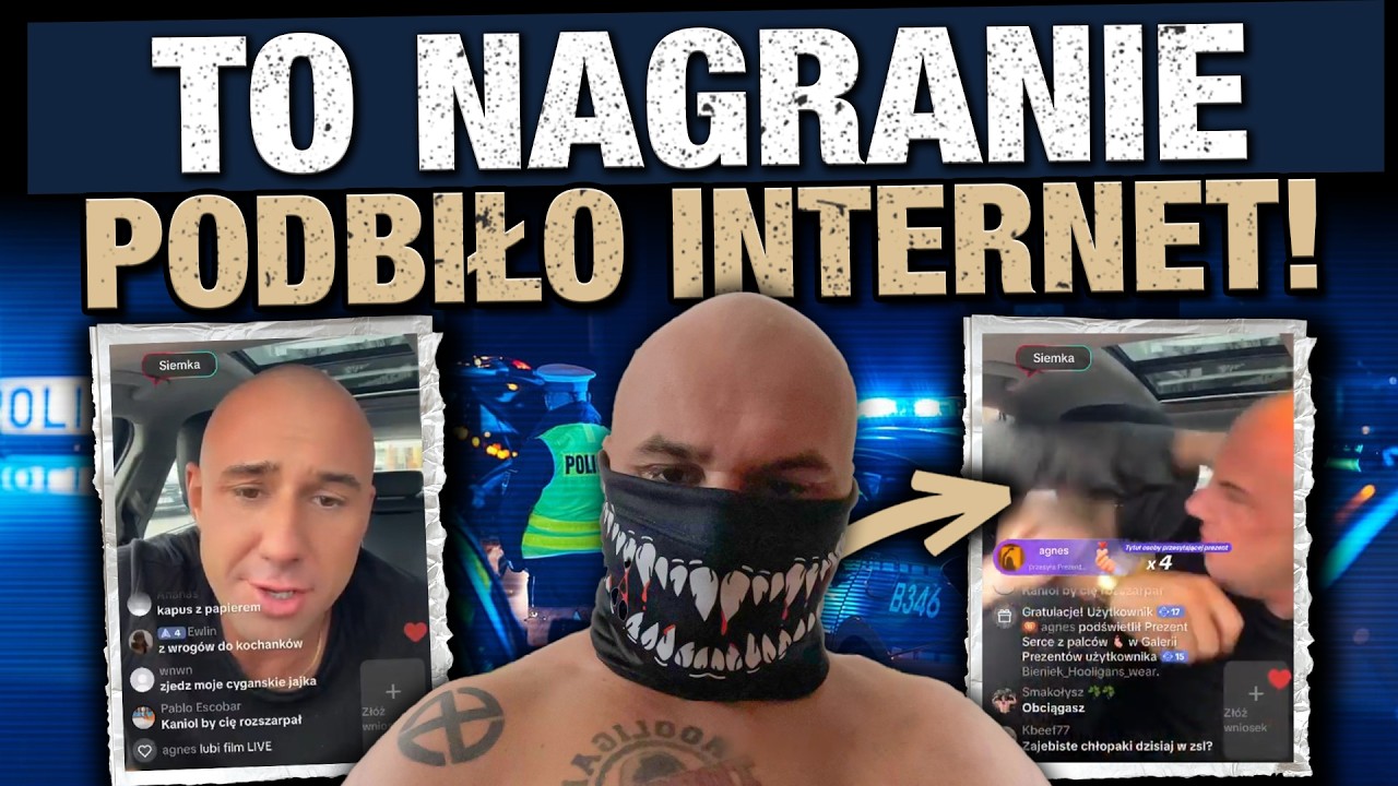 SZOKUJĄCA INTERWENCJA POLICJI WOBEC KIBICA!