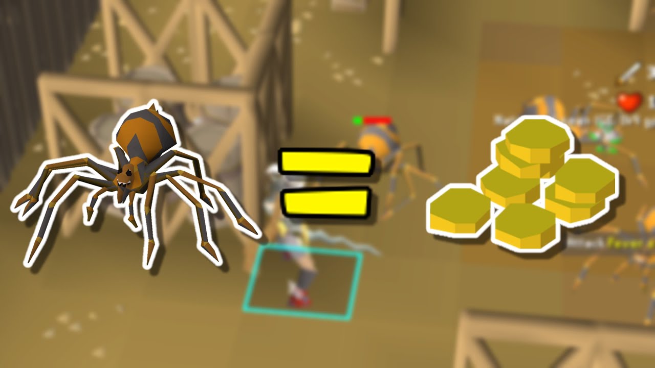 Fever Spiders Are CRAZY Money! (OSRS)