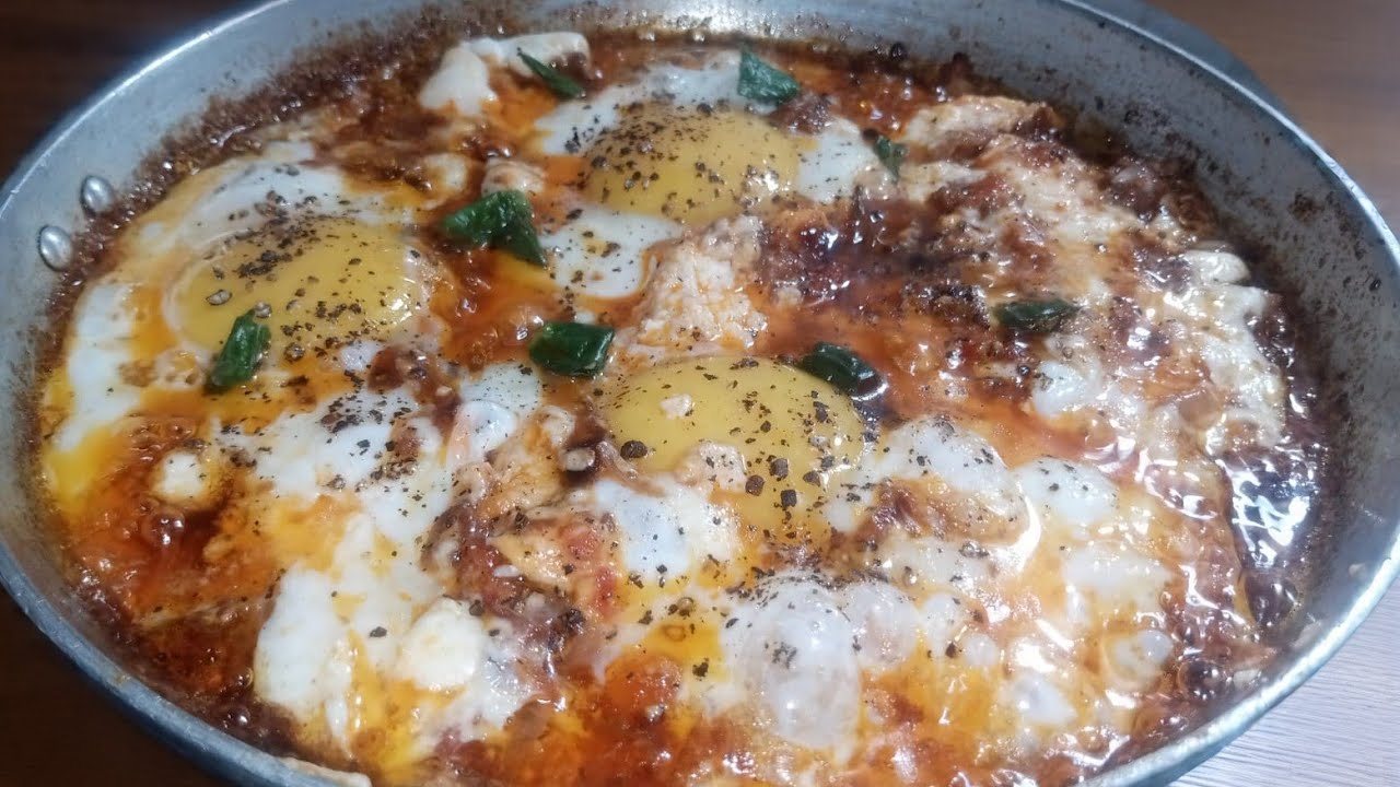 (Ramadan special) 🥵 Turkish Egg Menemen |#breakfast |#egg |#food |#youtubeshorts  |#viral