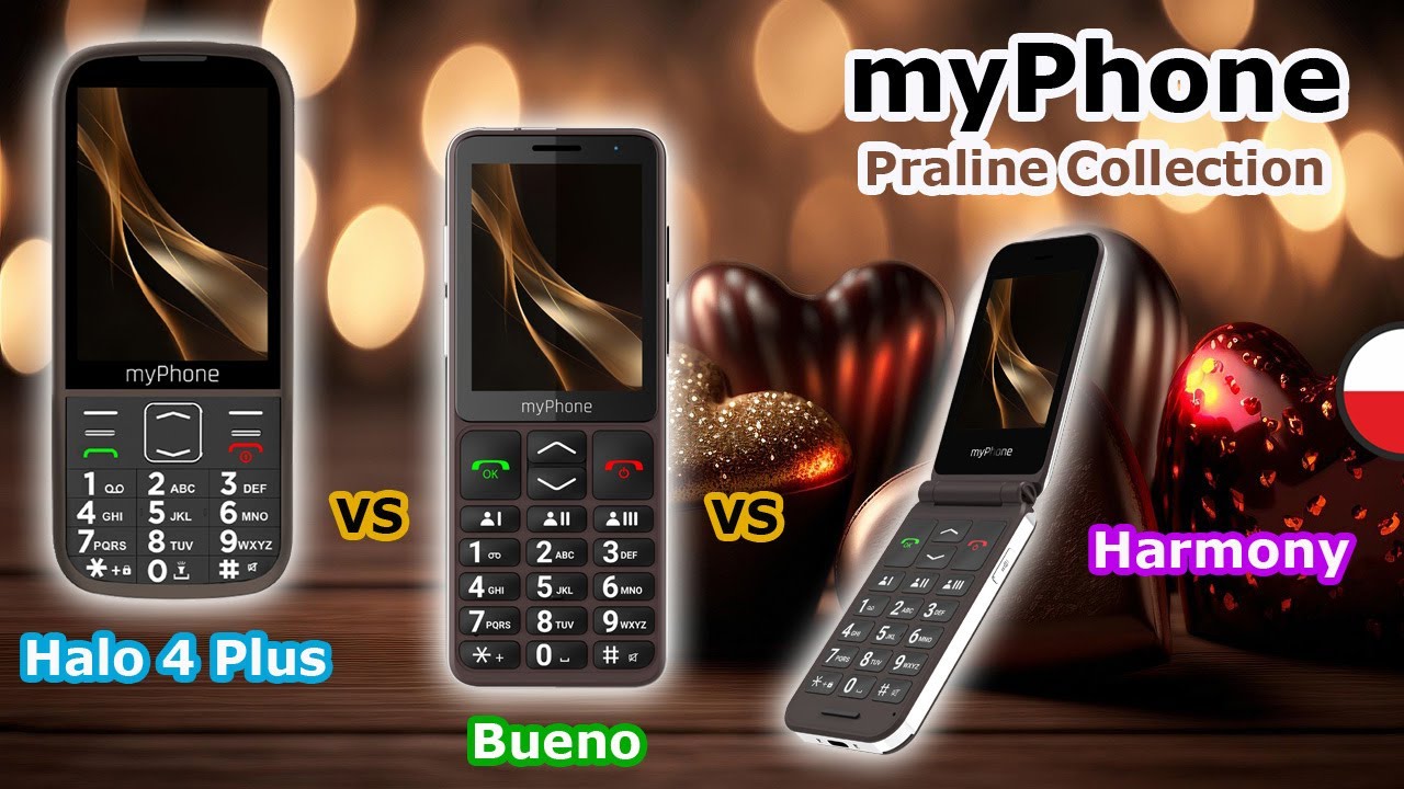 myPhone: Halo 4 Plus - vs - Harmony - vs - Bueno
