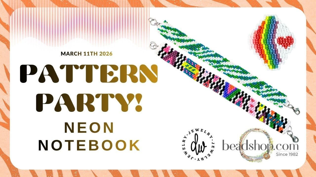 Neon Notebook Project 3: Pattern Party!