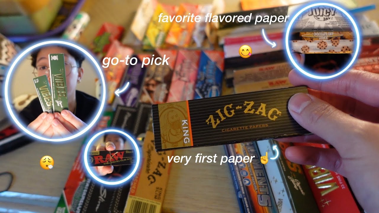 My Rolling Paper Collection (smoke sesh)