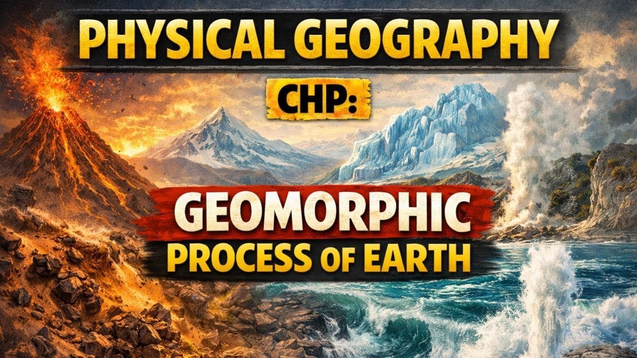 Physical Geography chapter: Geomorphic process of earth