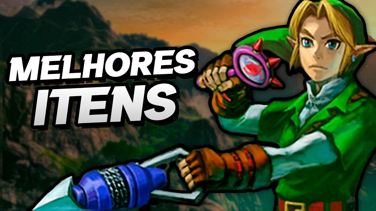 10 MELHORES ITENS DA FRANQUIA ZELDA