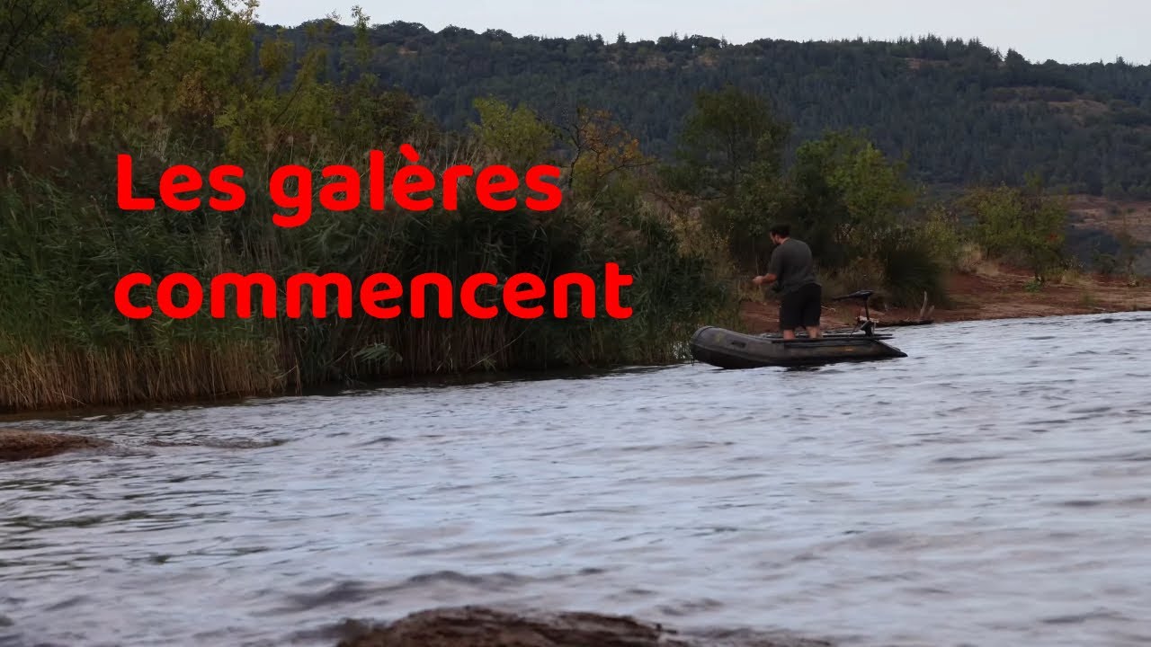 Je pêche la carpe au Lac du Diable (Lac du Salagou)