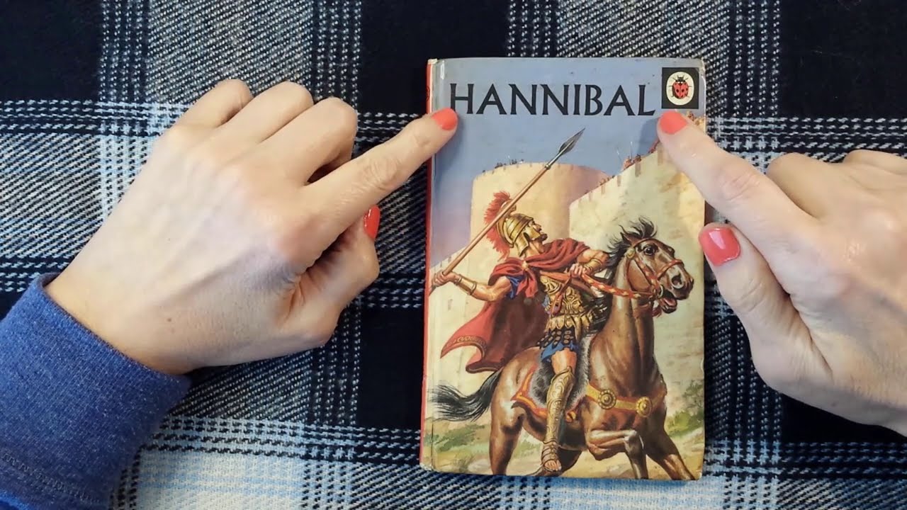 ASMR | (1) HANNIBAL - Ancient World History Whispered Vintage Ladybird Book (1974) - Part One