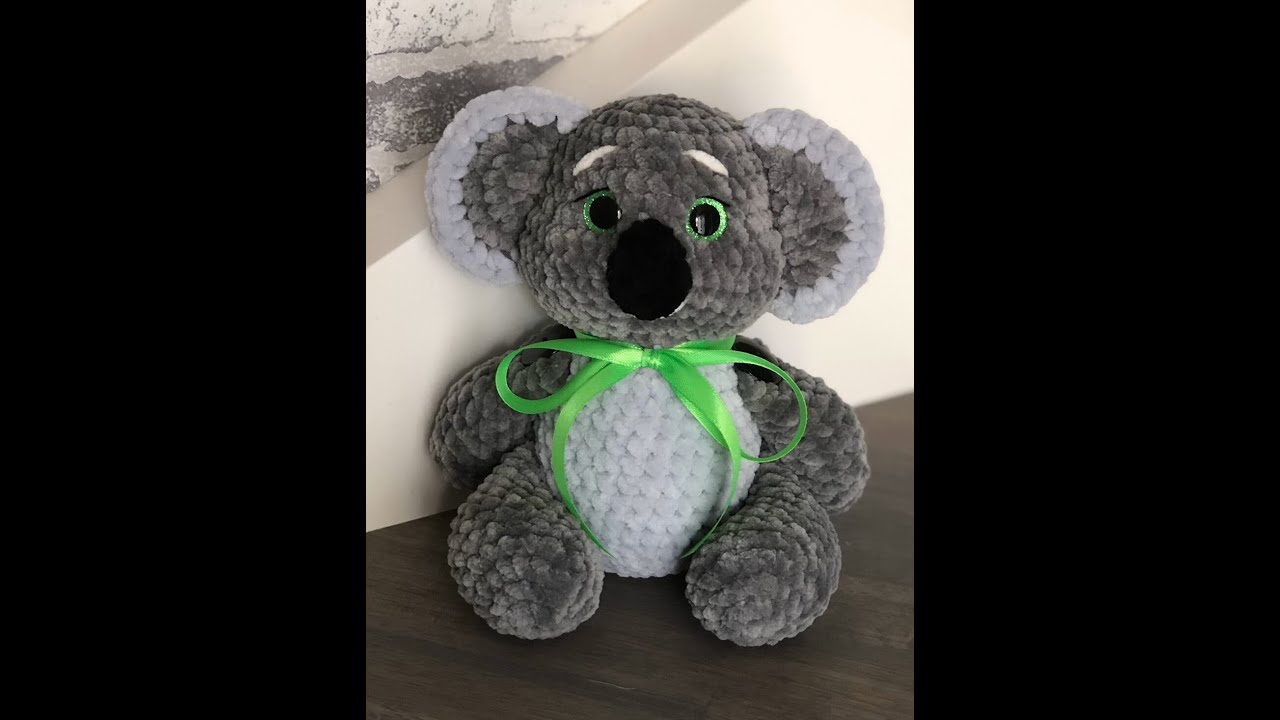 Koala nach eine Anleitung von Viktoria Krawshenko
