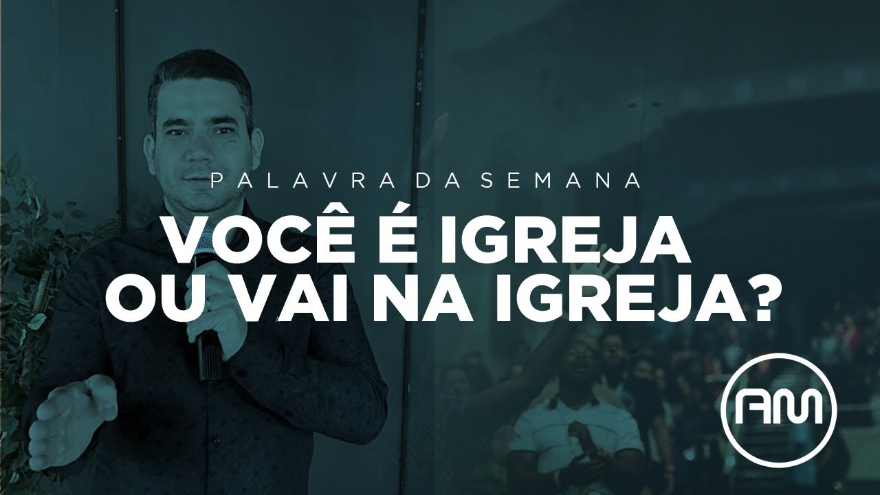 VOC&Ecirc; &Eacute; IGREJA OU VAI NA IGREJA?  |  Andr&eacute; Maldonado