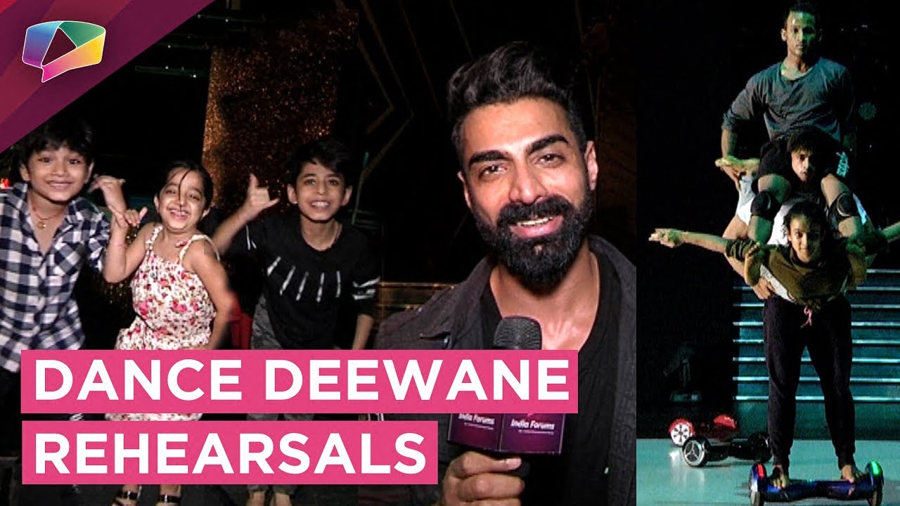 Dance Deewane Rehearsals With Judge Tushar  | Fun With Contestants | Colors tv