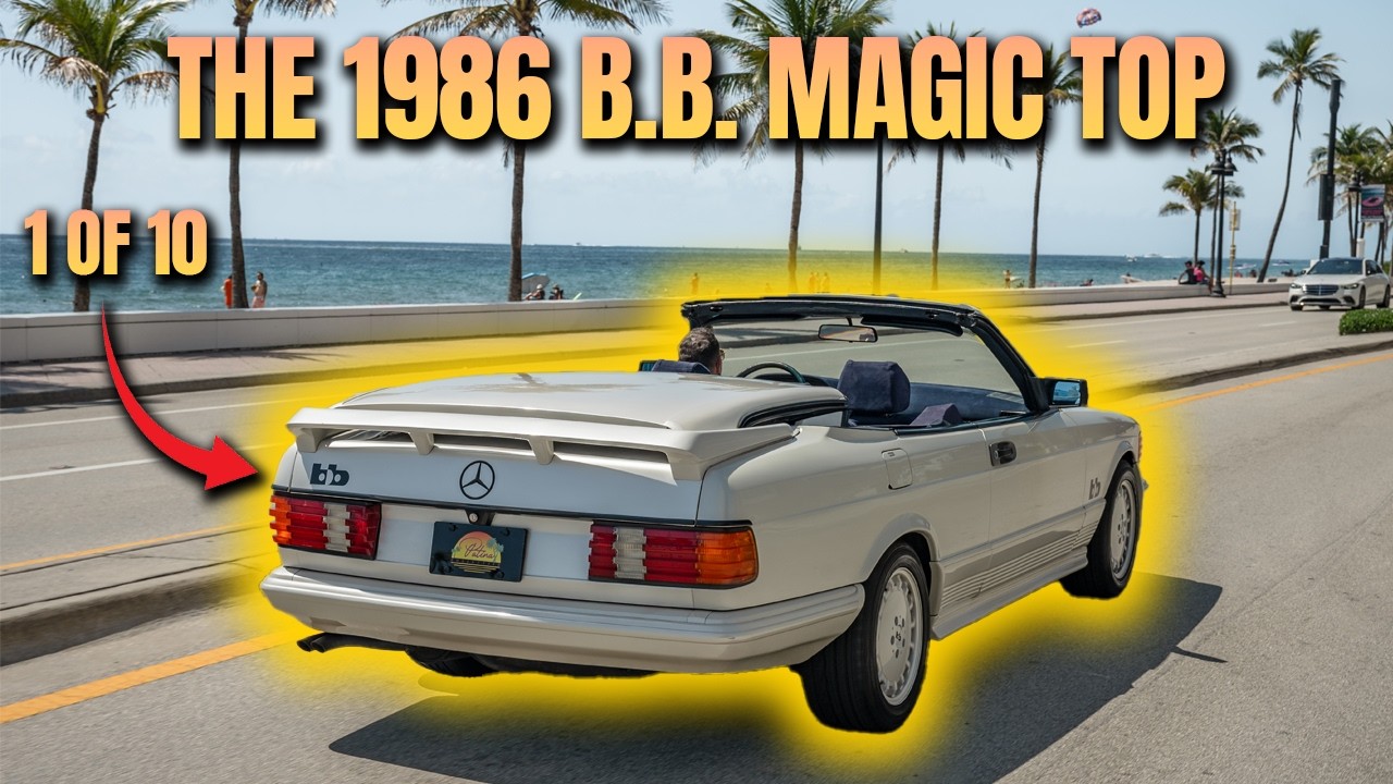 BB Magic Top: The Rarest Convertible Mercedes in the World!