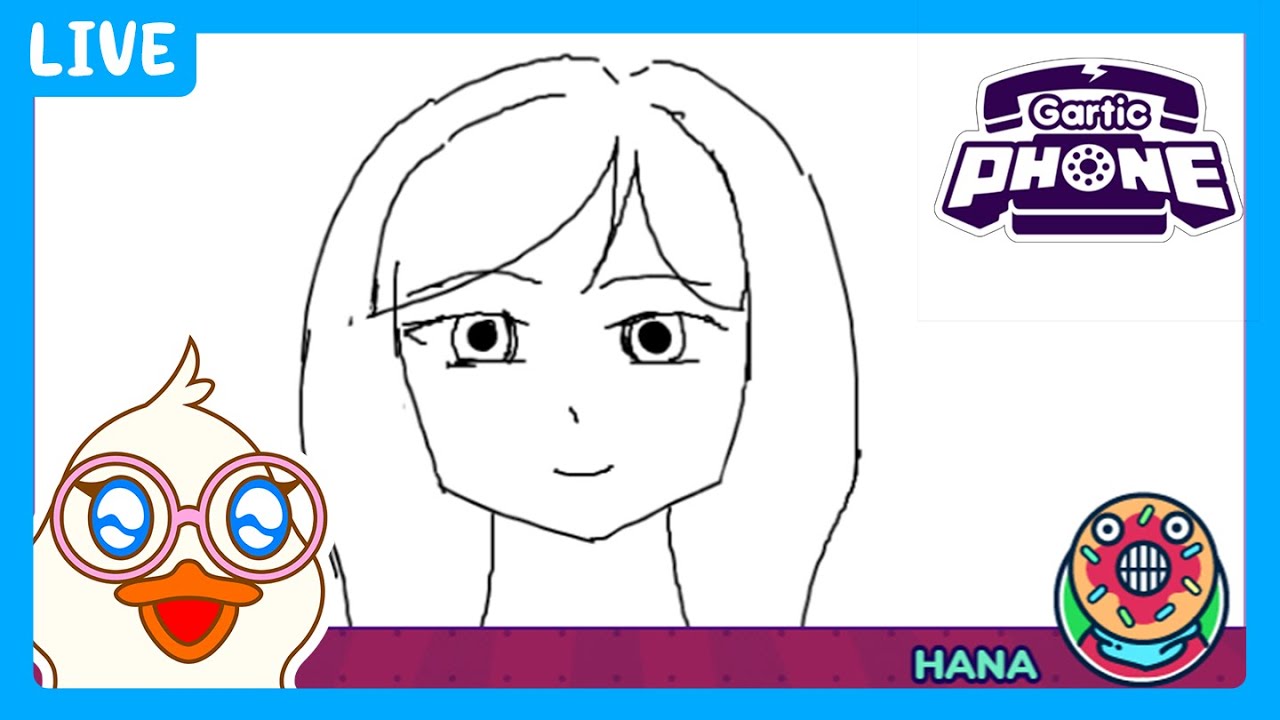 [Gartic Phone] - Topiknya Tentang..... Saksikan di Streamnya Yah~~~~~~~