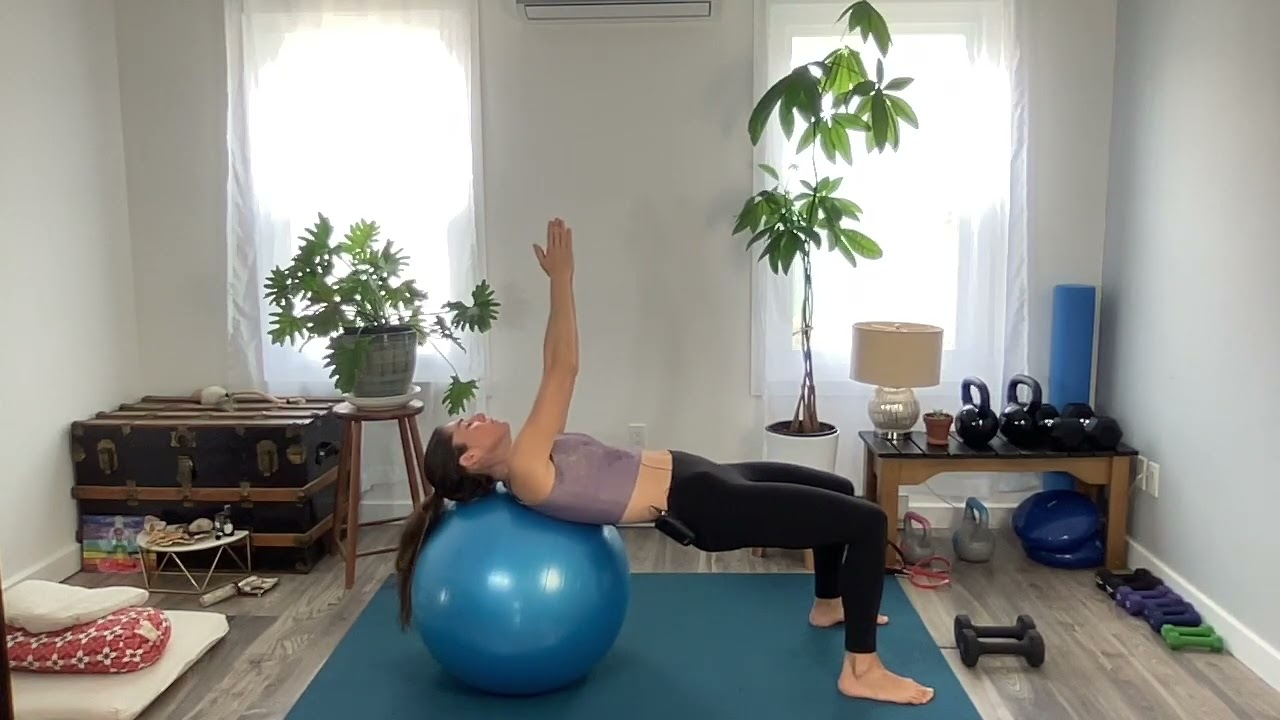 3 exercices de renforcement des abdominaux avec ballon Suisse