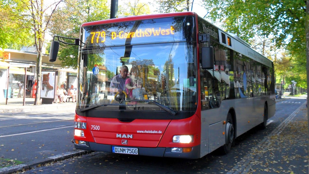 [Sound] Bus MAN NL 283 | #7500 | Rheinbahn AG Düsseldorf