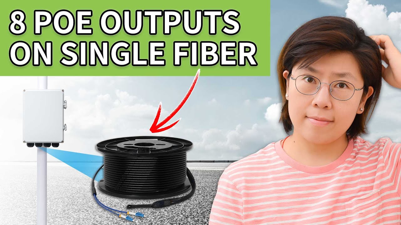 Install Multiple IP Devices with Fiber PoE Switch