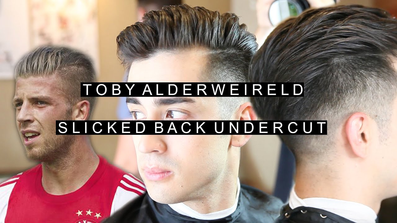 Toby Alderweireld Inspired Hairstyle | High Volume Slicked Back Undercut | Best Men's Hairstyle