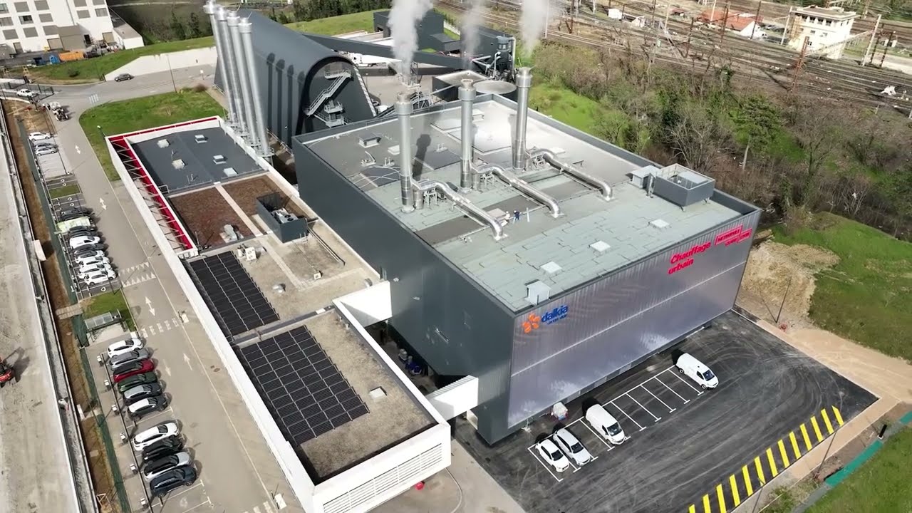 Chantier KTD sur chaudières Biomasse - Surville - Chauffage Urbain Centre Métropole - TIME LAPSE