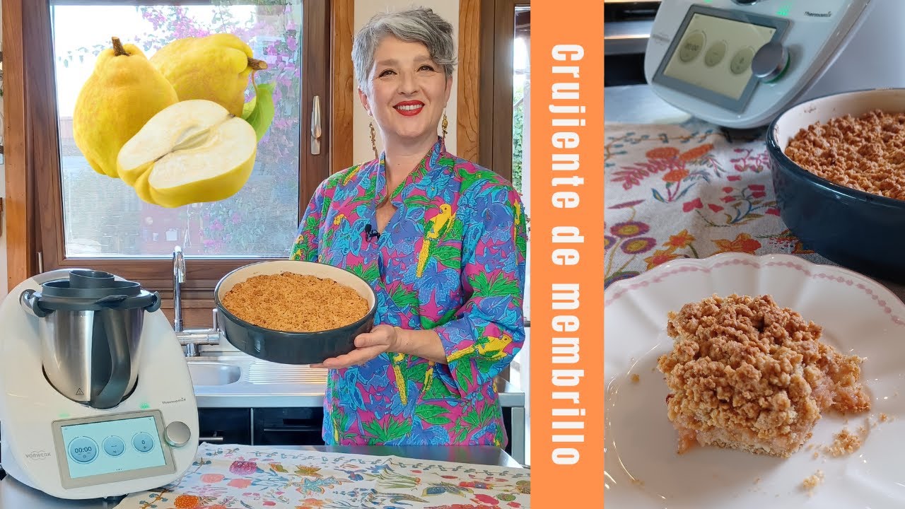🥧 CRUMBLE DE MEMBRILLO | PASTEL CRUJIENTE 🥧 con Thermomix® #TM6 #TM5 #TM31 🔝
