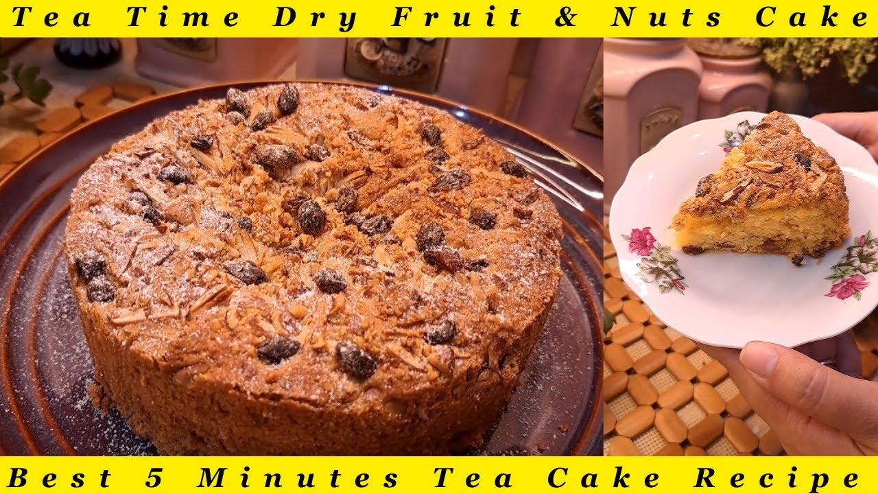 Tea Time Dry Fruit Cake || Dry Fruit Cake Recipe || @AimonsCookingStories