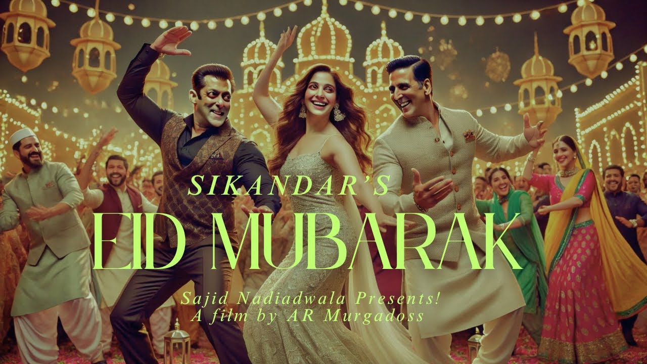 Eid Mubarak! Jashn-e-Eid Song | Salman Khan Ft. Akshay Kumar X Katrina Kaif | Sikandar | Eid 2025