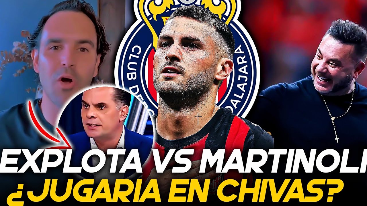 RI&Ntilde;A contra MARTINOLI | SANTI GIMENEZ FICHARIA con CHIVAS....? lo ELOGIAN en ITALIA